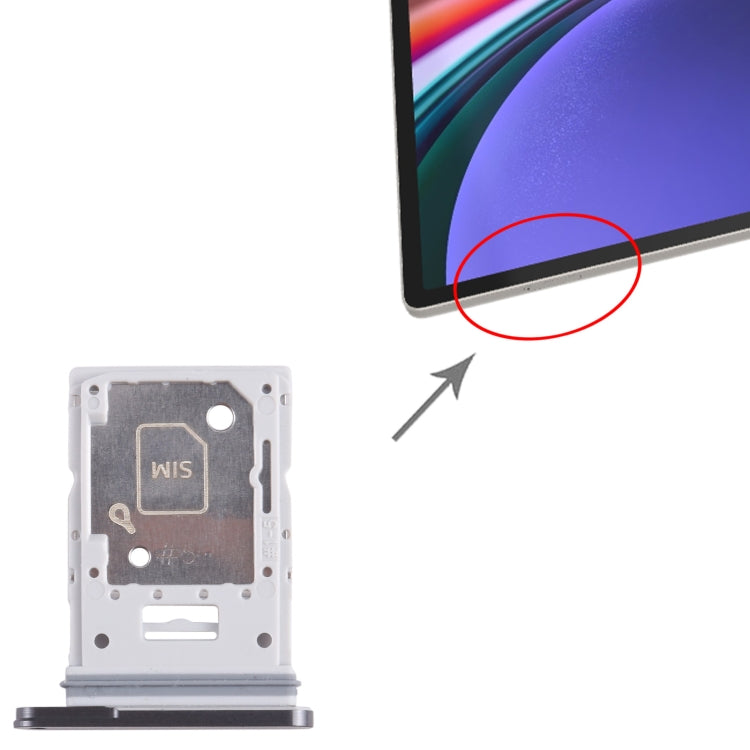 For Samsung Galaxy Tab S9 SIM + Micro SD Card Tray (Graphite) - free shipping - PMc TechLife - Order now!
