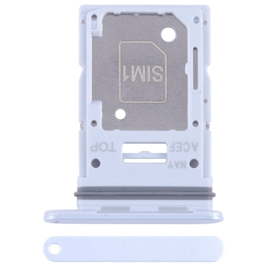 For Samsung Galaxy A35 SM-A356B Original SIM Card Tray + SIM / Micro SD Card Tray (Silver) - Card Socket by PMC Jewellery | Online Shopping South Africa | PMC Jewellery