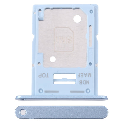 For Samsung Galaxy M15 SM-M156B Original SIM Card Tray + SIM Card Tray / Micro SD Card Tray (Blue) - Galaxy M Series Parts by PMC Jewellery | Online Shopping South Africa | PMC Jewellery | Buy Now Pay Later Mobicred