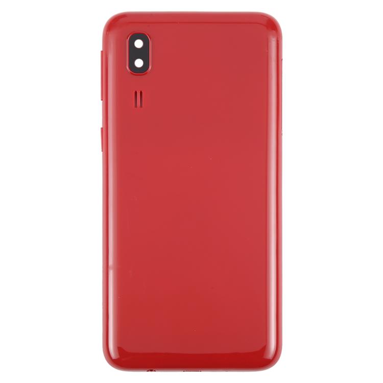 For Samsung Galaxy A2 Core SM-A260F Back Cover with Camera Lens Cover(Red) - free shipping - PMC TechLife - Order now!