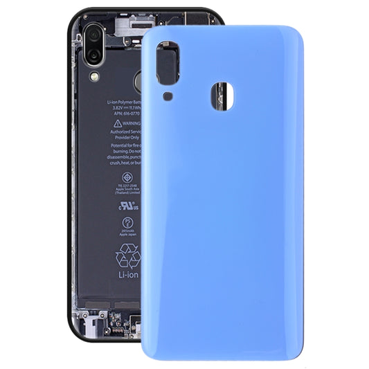 For Galaxy A40 SM-A405F/DS, SM-A405FN/DS, SM-A405FM/DS Battery Back Cover (Blue) - Back Cover by PMC Jewellery | Online Shopping South Africa | PMC Jewellery | Buy Now Pay Later Mobicred