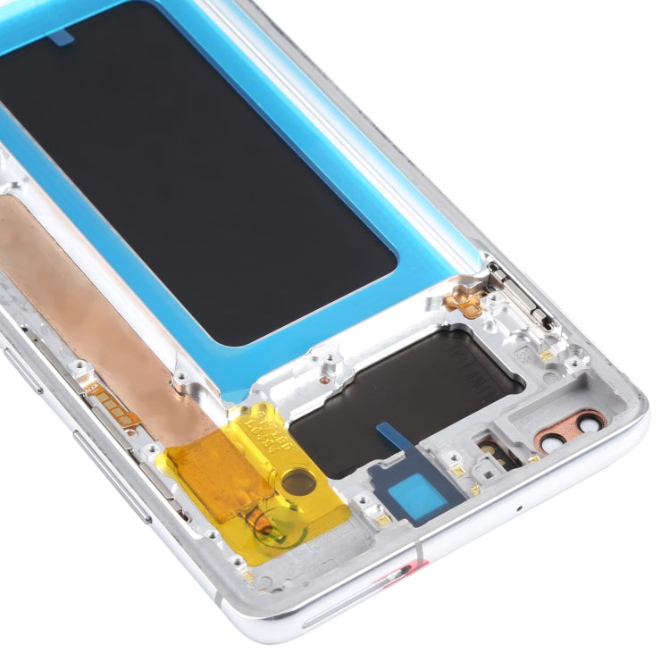 Original Super AMOLED LCD Screen for Samsung Galaxy S10+ Digitizer Full Assembly with Frame (Silver) - free shipping - PMc TechLife - Order now!