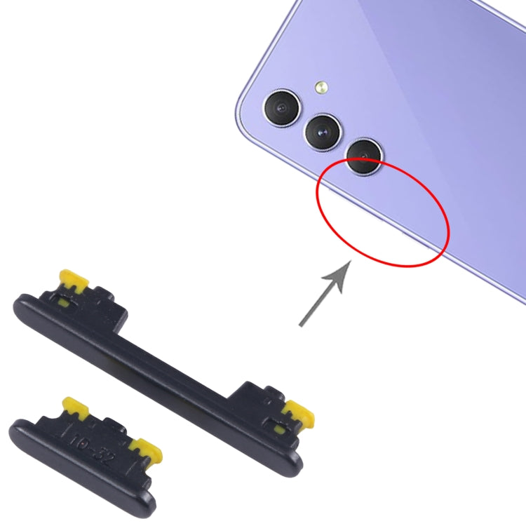 For Samsung Galaxy A54 SM-A546B 10pcs Original Power Button and Volume Control Button (Black) - free shipping - PMc TechLife - Order now!