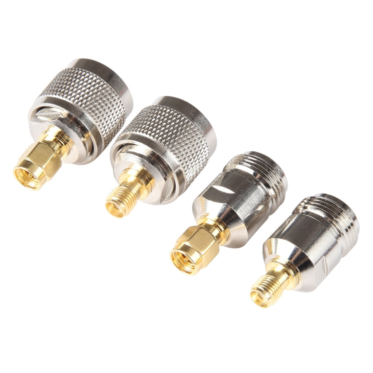 4 in 1 SMA To N RF Coaxial Connector Adapter - Cable & Adapter by PMC TechLife | Online Shopping South Africa | PMC TechLife