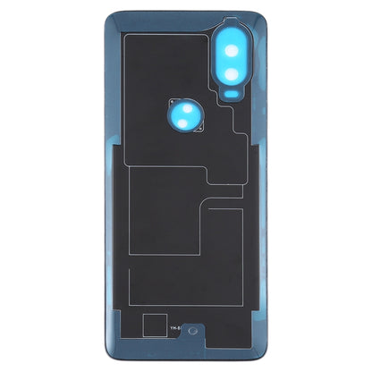 Battery Back Cover for Motorola Moto One Vision(Blue) - Back Cover by PMC Jewellery | Online Shopping South Africa | PMC Jewellery | Buy Now Pay Later Mobicred