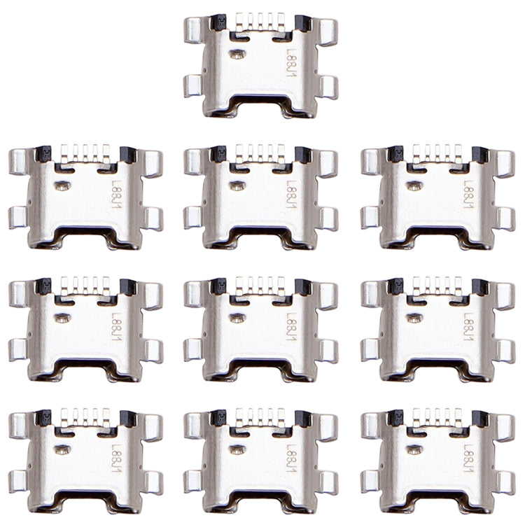 10 PCS Charging Port Connector for Huawei Honor 7A 5.45 inch (Russia Version) - Tail Connector by PMc TechLife | Online Shopping South Africa | PMc TechLife | Buy Now Pay Later Mobicred