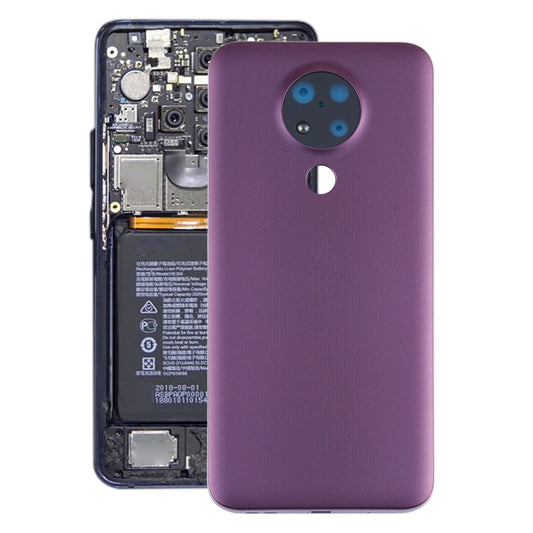 Original Battery Back Cover for Nokia 3.4 / TA-1288 / TA-1285 / TA-1283(Purple) - Back Cover by PMC Jewellery | Online Shopping South Africa | PMC Jewellery | Buy Now Pay Later Mobicred
