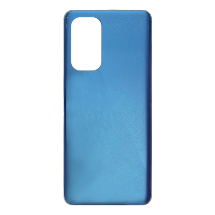 For OnePlus 9 Glass Battery Back Cover (Blue) - Back Cover by PMC Jewellery | Online Shopping South Africa | PMC Jewellery | Buy Now Pay Later Mobicred