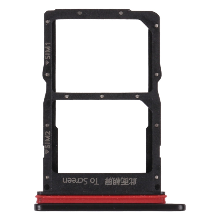 SIM Card Tray + SIM Card Tray for Huawei Nova 8 SE (Black) - Card Socket by PMc TechLife | Online Shopping South Africa | PMc TechLife | Buy Now Pay Later Mobicred