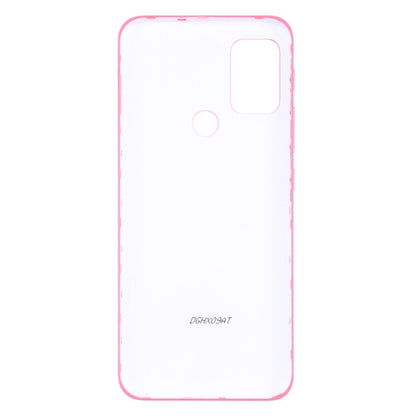 Battery Back Cover for Motorola Moto G20 XT2138-1 XT2138-2 (Pink) - Back Cover by PMC Jewellery | Online Shopping South Africa | PMC Jewellery | Buy Now Pay Later Mobicred