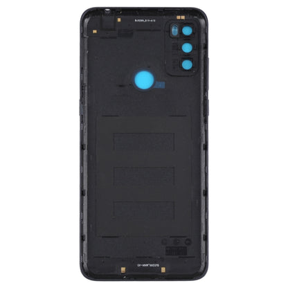 For Alcatel 1S (2021) 6025 Battery Back Cover  (Black) - Back Cover by PMC Jewellery | Online Shopping South Africa | PMC Jewellery | Buy Now Pay Later Mobicred
