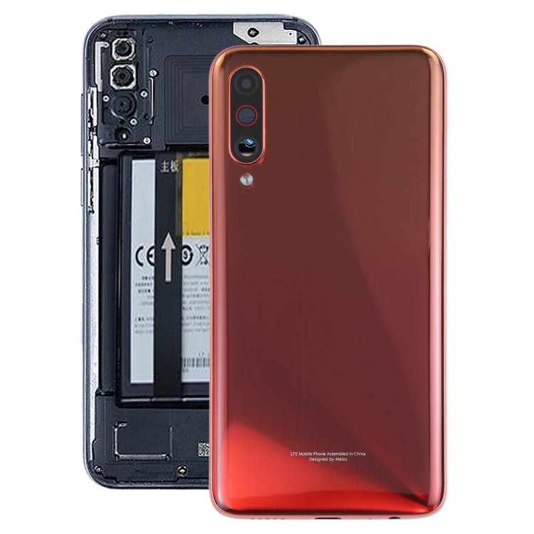 For Meizu 16T Battery Back Cover (Orange) - Back Cover by PMC Jewellery | Online Shopping South Africa | PMC Jewellery | Buy Now Pay Later Mobicred