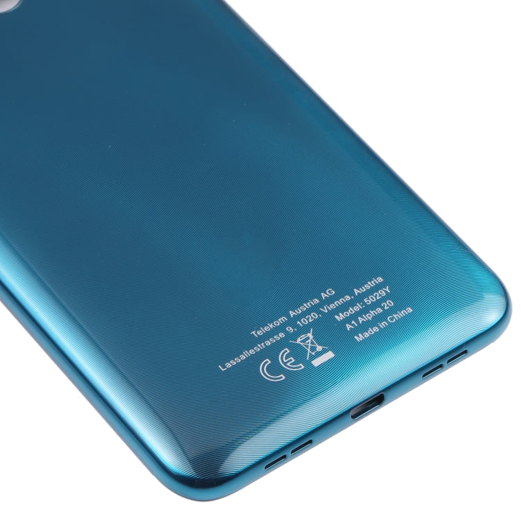 For Alcatel 3L(2020) 5029 5029Y Battery Back Cover  (Green) - Back Cover by PMC Jewellery | Online Shopping South Africa | PMC Jewellery | Buy Now Pay Later Mobicred