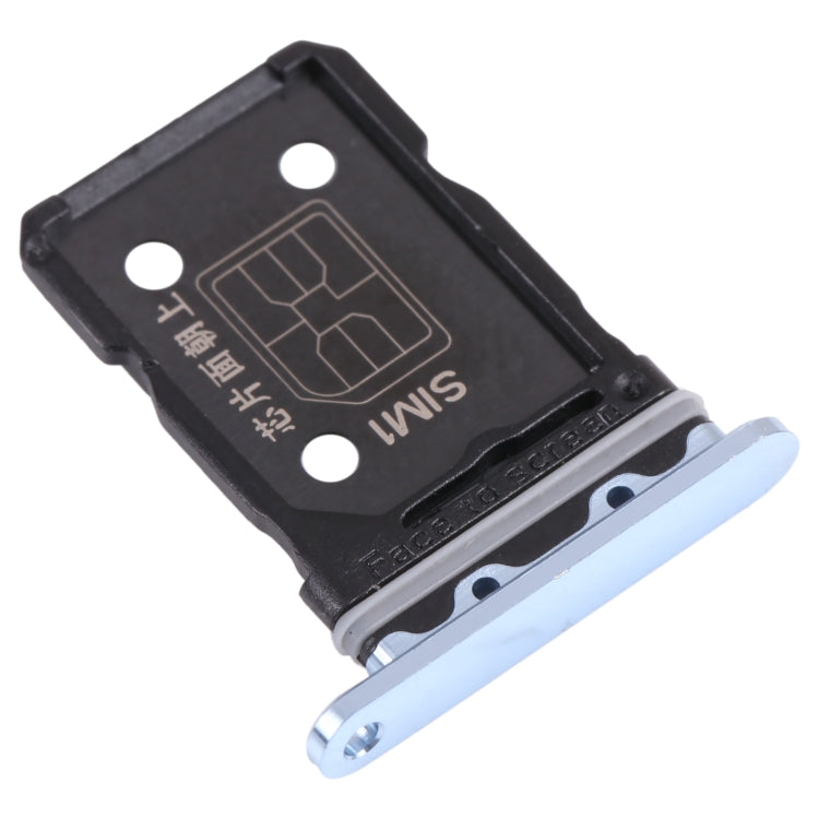 For OPPO Reno6 Pro 5G  SIM Card Tray + SIM Card Tray (Blue) - Card Tray by PMc TechLife | Online Shopping South Africa | PMc TechLife | Buy Now Pay Later Mobicred