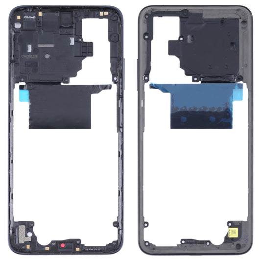 Original Middle Frame Bezel Plate for Xiaomi Poco M4 Pro 4G MZB0B5VIN(Black) - Frame Bezel Plate by PMC Jewellery | Online Shopping South Africa | PMC Jewellery | Buy Now Pay Later Mobicred