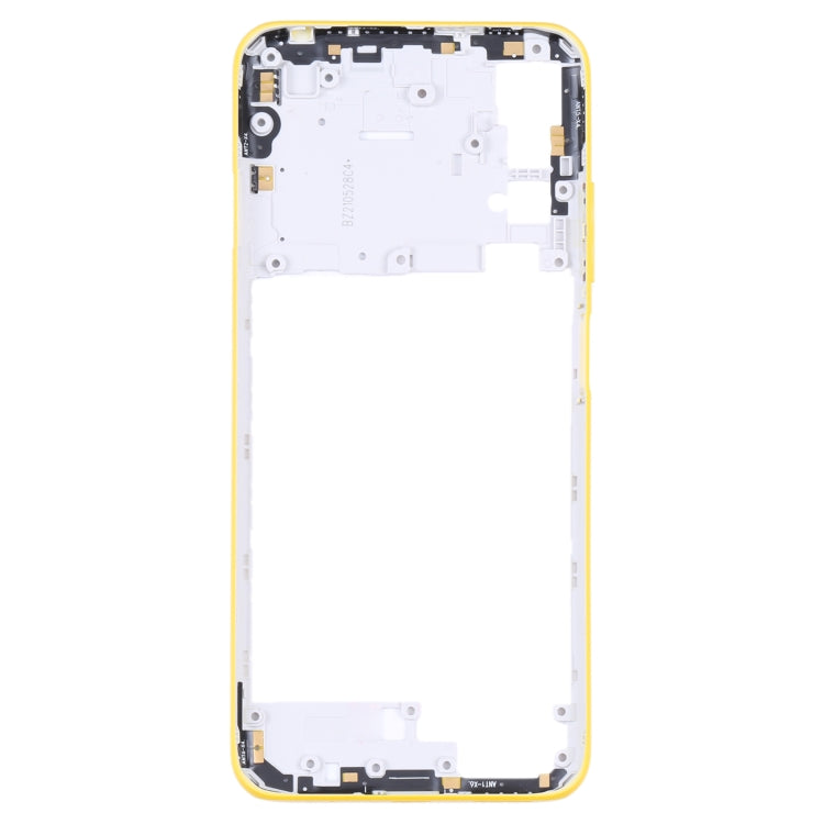 Original Middle Frame Bezel Plate for Xiaomi Poco M3 Pro 5G M2103K19PG M2103K19PI (Yellow) - Frame Bezel Plate by PMC Jewellery | Online Shopping South Africa | PMC Jewellery | Buy Now Pay Later Mobicred