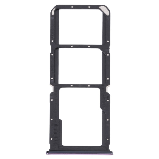 For OnePlus Nord N200 5G DE2118 / DE2117 SIM Card Tray + SIM Card Tray + Micro SD Card Tray (Purple) - Card Tray by PMC Jewellery | Online Shopping South Africa | PMC Jewellery