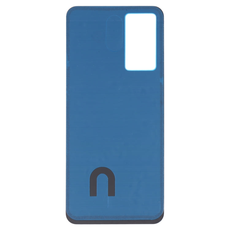 For vivo Y75 4G 2022/V23e Glass Battery Back Cover (Blue) - Back Cover by PMC Jewellery | Online Shopping South Africa | PMC Jewellery | Buy Now Pay Later Mobicred