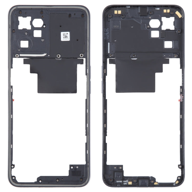 For Realme C35 Original Middle Frame Bezel Plate (Black) - Frame Bezel Plate by PMC Jewellery | Online Shopping South Africa | PMC Jewellery | Buy Now Pay Later Mobicred