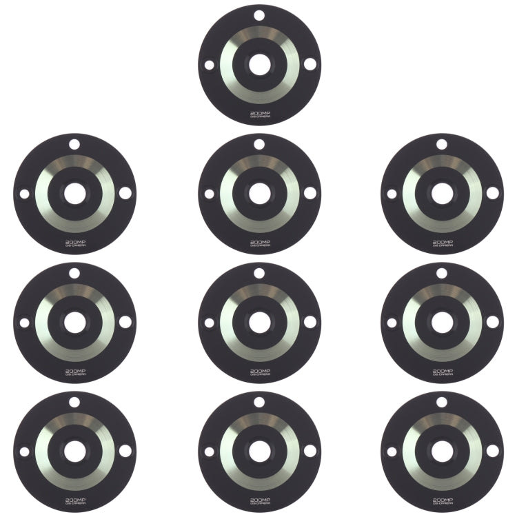 10 PCS Back Camera Lens for Realme 11 Pro+ (Green) - Camera Series by PMC TechLife | Online Shopping South Africa | PMC TechLife | Buy Now Pay Later Mobicred