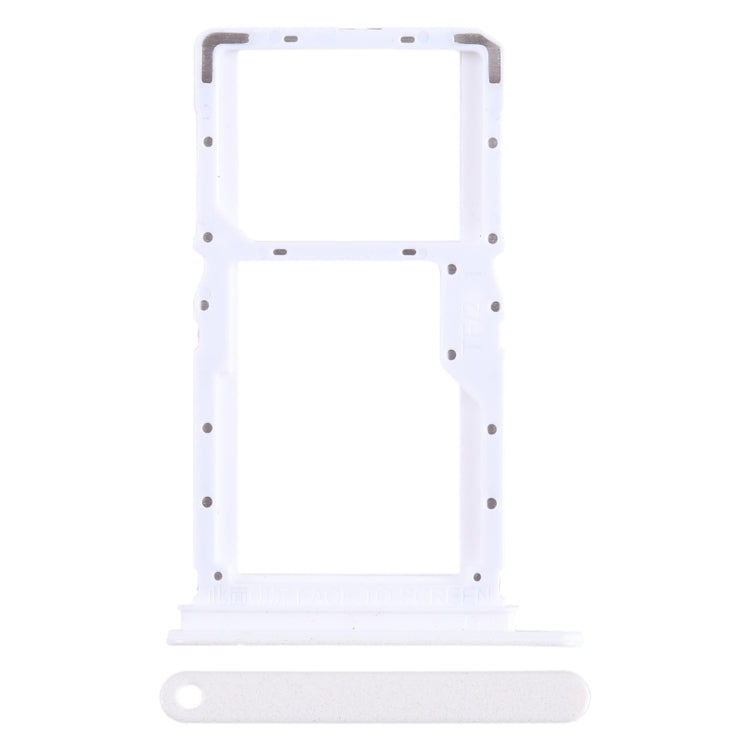 For Xiaomi Note 13 SIM Card Tray + SIM / Micro SD Card Tray (White) - free shipping - PMC TechLife - Order now!