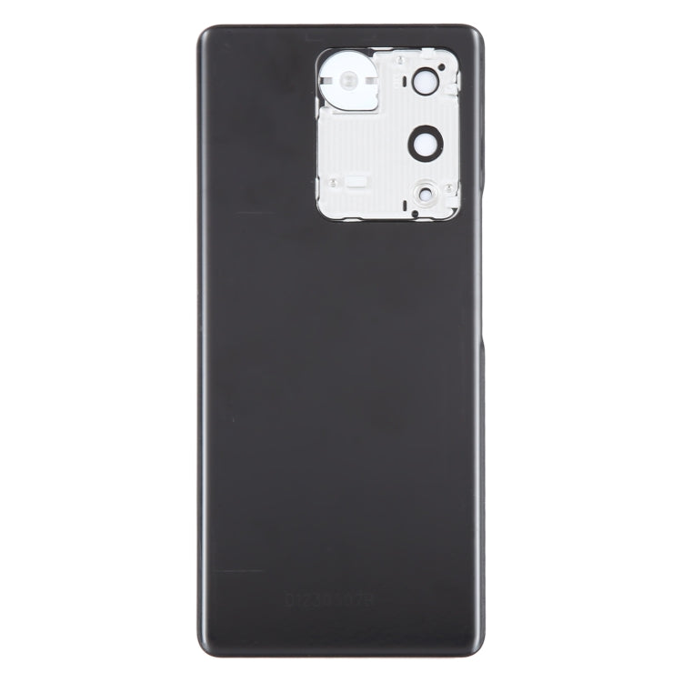 For vivo V27 Original Battery Back Cover with Camera Lens Cover(Black) - Back Cover by PMC Jewellery | Online Shopping South Africa | PMC Jewellery