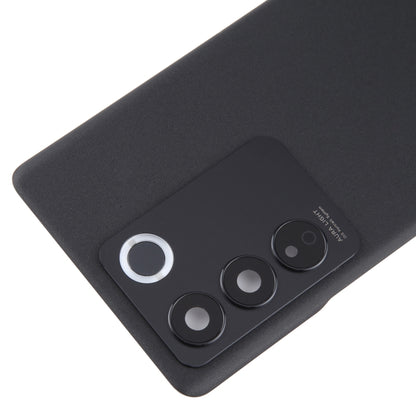 For vivo V27 Original Battery Back Cover with Camera Lens Cover(Black) - Back Cover by PMC Jewellery | Online Shopping South Africa | PMC Jewellery