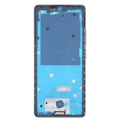 For Xiaomi Poco M6 Pro 4G Original Front Housing LCD Frame Bezel Plate (Blue) - LCD Related Parts by PMC Jewellery | Online Shopping South Africa | PMC Jewellery