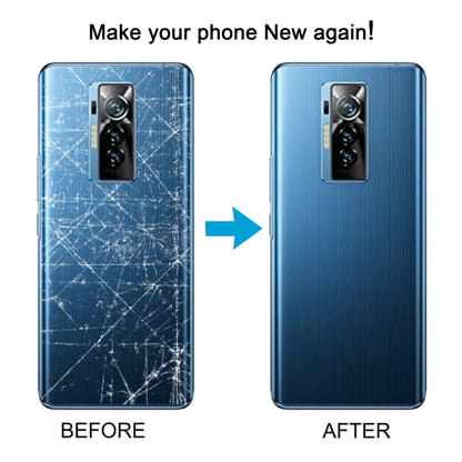 For Tecno Phantom X AC8 Original Battery Back Cover(Blue) - Back Cover by PMC Jewellery | Online Shopping South Africa | PMC Jewellery