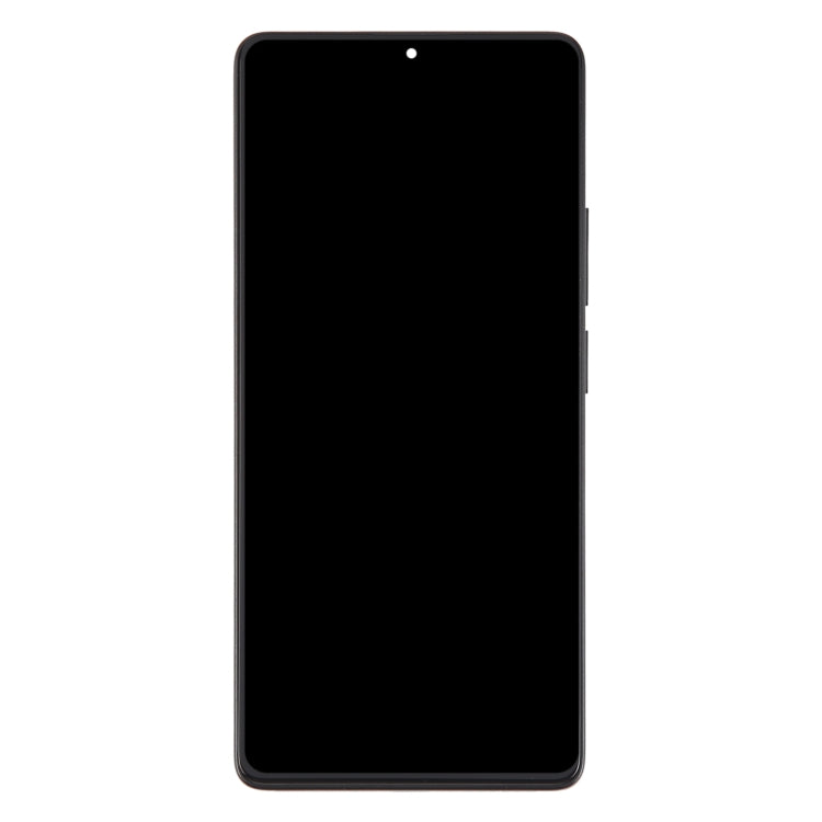 For Xiaomi Poco M6 Pro 4G Original AMOLED Material LCD Screen Digitizer Full Assembly with Frame (Black) - LCD Screen by PMC Jewellery | Online Shopping South Africa | PMC Jewellery