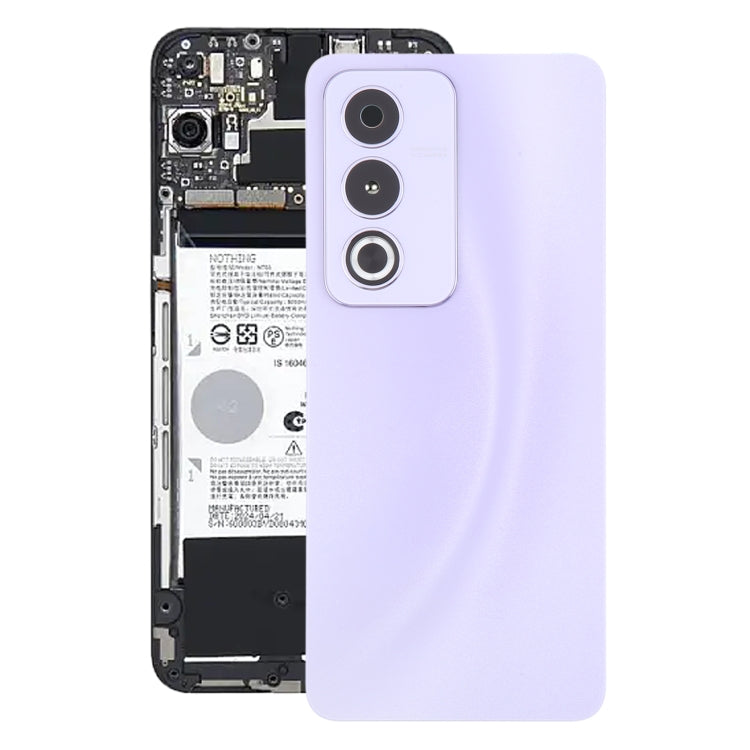 For OPPO A3 Pro Original Battery Back Cover with Camera Lens(Purple) - Back Cover by PMC Jewellery | Online Shopping South Africa | PMC Jewellery | Buy Now Pay Later Mobicred