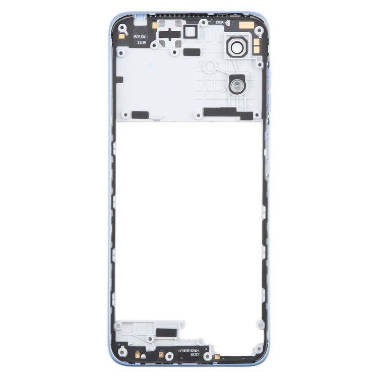 For Motorola Moto G Play 2024 Original Middle Frame Bezel Plate (Blue) - Frame Bezel Plate by PMC Jewellery | Online Shopping South Africa | PMC Jewellery | Buy Now Pay Later Mobicred