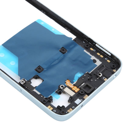 For Xiaomi Redmi 13 5G Original Middle Frame Bezel Plate (Blue) - Frame Bezel Plate by PMC Jewellery | Online Shopping South Africa | PMC Jewellery | Buy Now Pay Later Mobicred