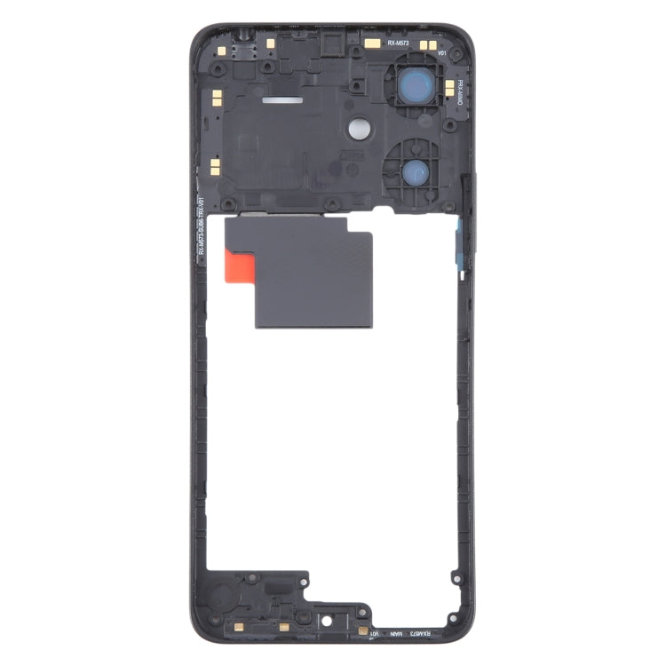 For Xiaomi Poco M6 Original Middle Frame Bezel Plate (Black) - Frame Bezel Plate by PMC Jewellery | Online Shopping South Africa | PMC Jewellery | Buy Now Pay Later Mobicred