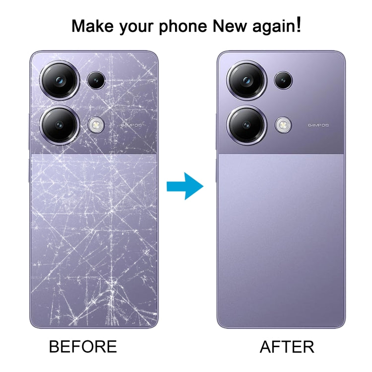 For Xiaomi Poco M6 Pro 4G Original Battery Back Cover(Purple) - Back Cover by PMC Jewellery | Online Shopping South Africa | PMC Jewellery | Buy Now Pay Later Mobicred