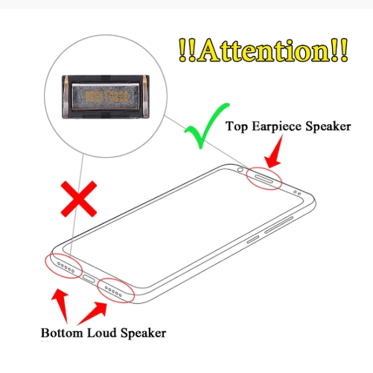 10 PCS Earpiece Speaker for LG Stylo 3 Plus - For LG by PMc TechLife | Online Shopping South Africa | PMc TechLife | Buy Now Pay Later Mobicred
