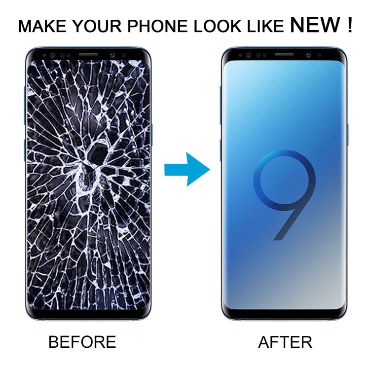 For Samsung Galaxy S9 SM-G960 TFT LCD Screen Digitizer Full Assembly with Frame (Black) - free shipping - PMc TechLife - Order now!