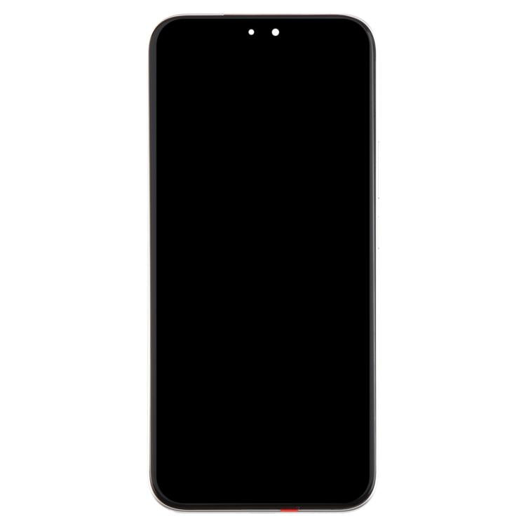For Honor X60i Original LCD Screen Digitizer Full Assembly with Frame (Silver) - LCD Screen by PMc TechLife | Online Shopping South Africa | PMc TechLife | Buy Now Pay Later Mobicred