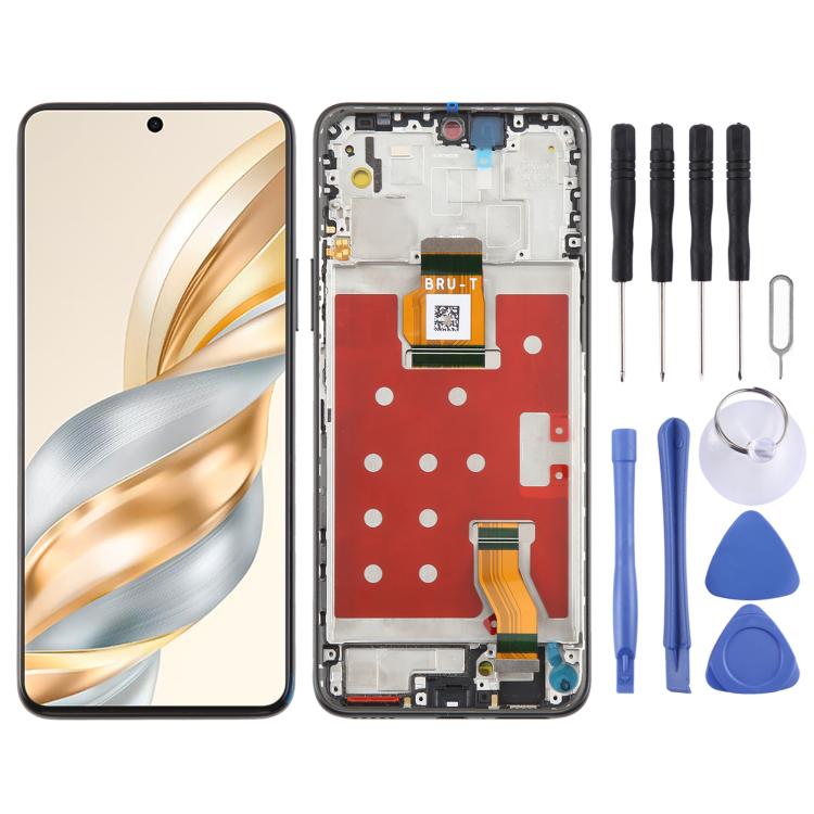 For Honor X60 Original LCD Screen Digitizer Full Assembly with Frame (Black) - LCD Screen by PMc TechLife | Online Shopping South Africa | PMc TechLife | Buy Now Pay Later Mobicred