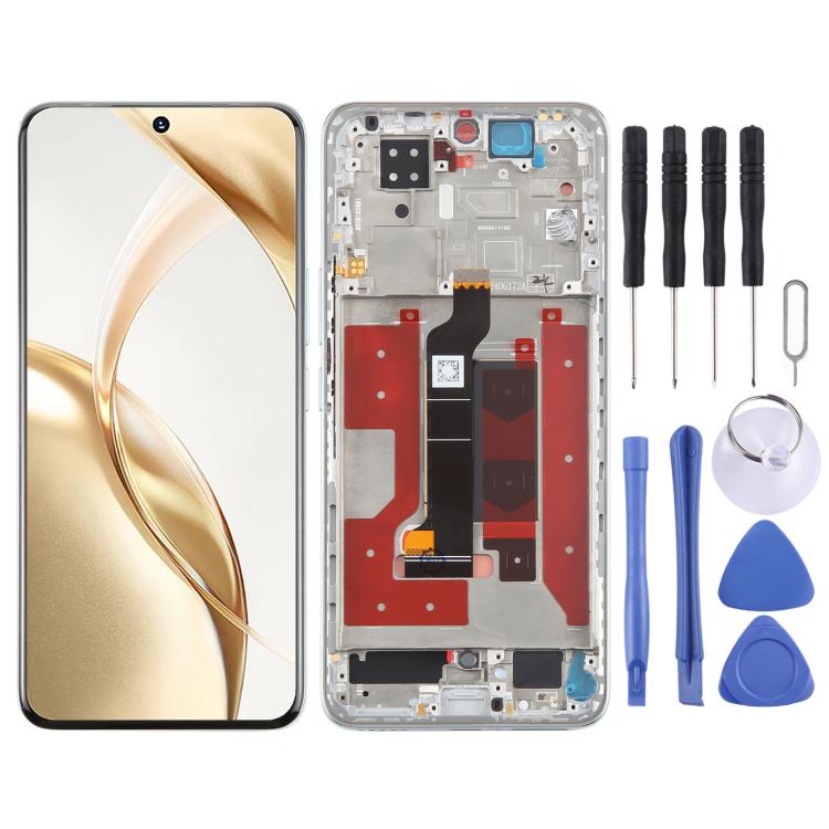 For Honor 200 Original LCD Screen Digitizer Full Assembly with Frame (Green) - LCD Screen by PMc TechLife | Online Shopping South Africa | PMc TechLife | Buy Now Pay Later Mobicred