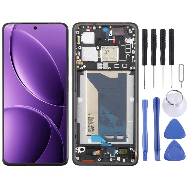 For Xiaomi Redmi K80 Pro AMOLED Original LCD Screen Digitizer Full Assembly with Frame (Black) - LCD Screen by PMc TechLife | Online Shopping South Africa | PMc TechLife | Buy Now Pay Later Mobicred