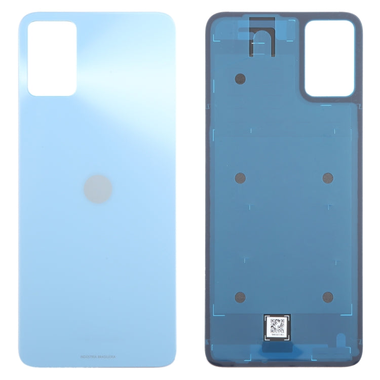 For Motorola Moto E22i Original Battery Back Cover(Light Blue) - Back Cover by PMC Jewellery | Online Shopping South Africa | PMC Jewellery