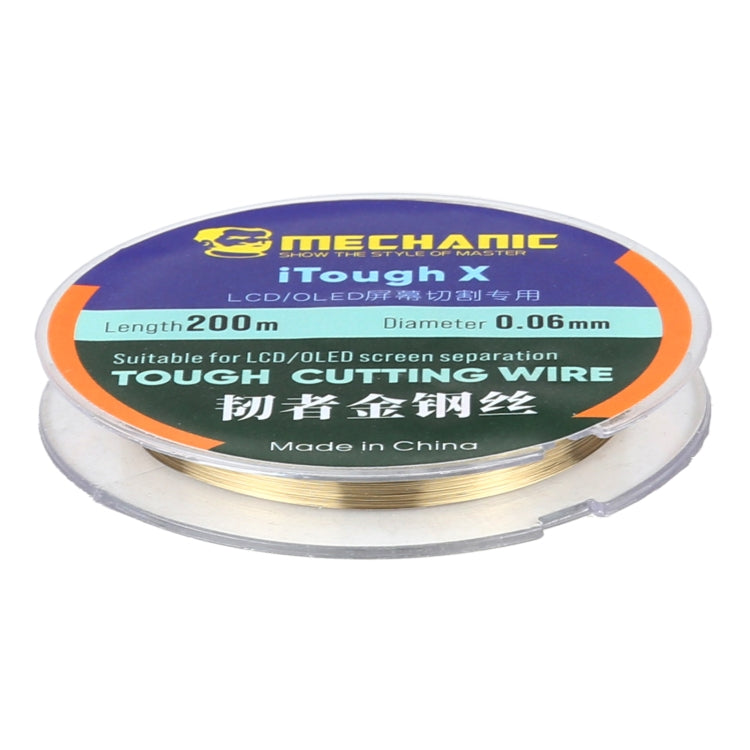 MECHANIC iTough X 200M 0.06MM LCD OLED Screen Cutting Wire - Welding Wire by MECHANIC | Online Shopping South Africa | PMC Jewellery