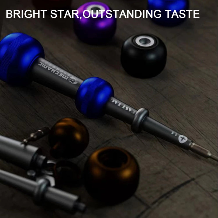 Mechanic East Tag Precision Strong Magnetic Screwdriver,Torx T2(Coffee) - Screwdriver by MECHANIC | Online Shopping South Africa | PMC Jewellery | Buy Now Pay Later Mobicred