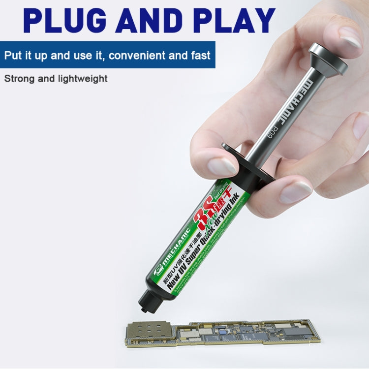 MECHANIC P09 Aluminum Alloy Tube Piston Solder Paste Flux Booster Syringe - Others by MECHANIC | Online Shopping South Africa | PMC Jewellery