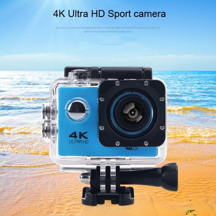 HAMTOD H9A HD 4K WiFi Sport Camera with Waterproof Case, Generalplus 4247, 2.0 inch LCD Screen, 120 Degree Wide Angle Lens (Black) - HAMTOD by HAMTOD | Online Shopping South Africa | PMC Jewellery | Buy Now Pay Later Mobicred