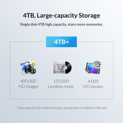 ORICO 2159U3 2.5 inch Transparent USB3.0 Hard Drive Enclosure with Stand - HDD Enclosure by ORICO | Online Shopping South Africa | PMC Jewellery | Buy Now Pay Later Mobicred