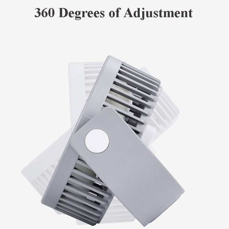 Small Bean Desktop Desktop Double Leaf Usb Mini Fan(Pink) - Electric Fans by PMC TechLife | Online Shopping South Africa | PMC TechLife | Buy Now Pay Later Mobicred
