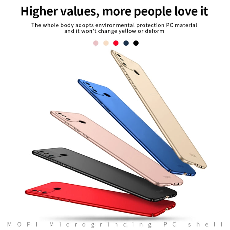 For Huawei Honor 9A MOFI Frosted PC Ultra-thin Hard Case(Blue) - Honor Cases by MOFI | Online Shopping South Africa | PMC TechLife | Buy Now Pay Later Mobicred