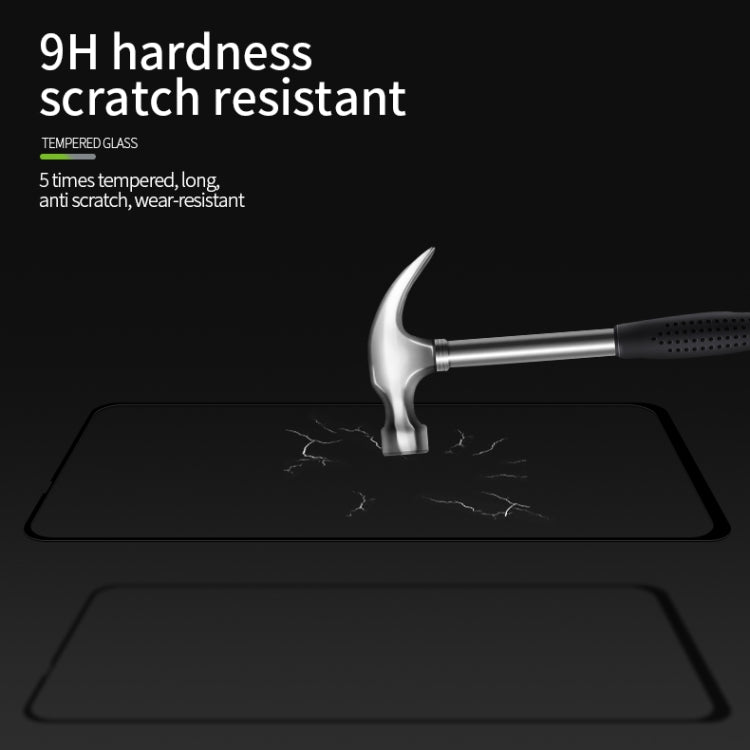 For Xiaomi RedMi 10X 4G MOFI 9H 2.5D Full Screen Tempered Glass Film(Black) -  by MOFI | Online Shopping South Africa | PMC Jewellery